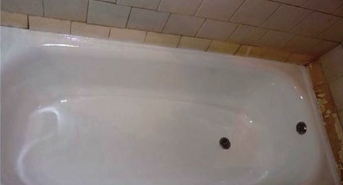 Реставрация ванны жидким акрилом | Гатчина